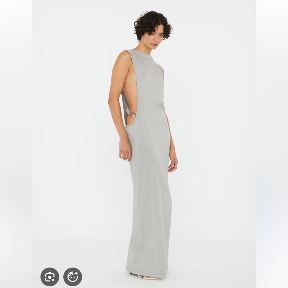 Christopher Esber Anora Encased Nature Column dress
